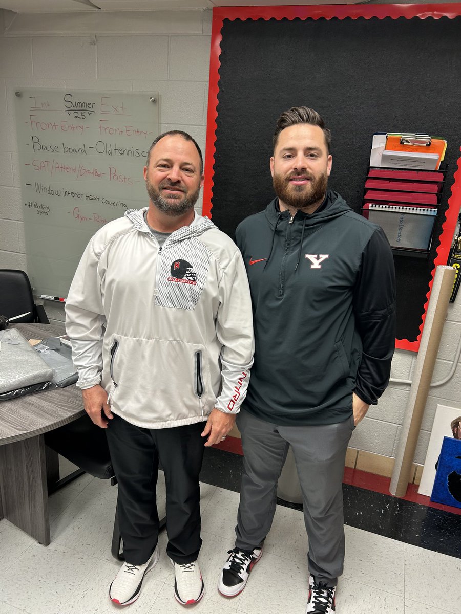 Nitro Wildcats Football (@recruitnitrohs) on Twitter photo How’s your morning going?
Great over here at NITRO!
Shout out <a href="/ysufootball/">Youngstown State Football</a> & <a href="/ChrisJParry3/">Coach Parry</a> for coming by this morning to kick start off a great day! & talk to a few of our student-athletes!
#NewNitro How’s your morning going?
Great over here at NITRO!
Shout out <a href="/ysufootball/">Youngstown State Football</a> & <a href="/ChrisJParry3/">Coach Parry</a> for coming by this morning to kick start off a great day! & talk to a few of our student-athletes!
#NewNitro