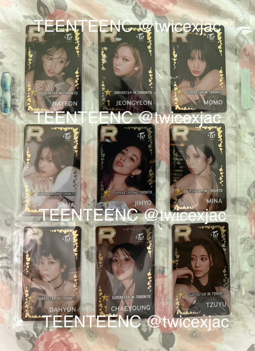 LFT: LOOKING FOR TRADE (TWICE SSJYP OT9 SETS) HAVE: One of my