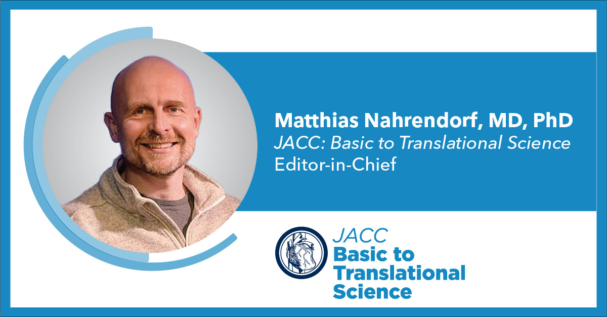 JACC Journals (@jaccjournals) on Twitter photo Exciting news! 🎉
Matthias Nahrendorf, MD, PhD, has been named Editor-in-Chief of #JACCBTS! A leader in CV research, imaging & immunology, he brings a passion for collaboration & scientific excellence.
Please join us in welcoming him to this important role 👏👏 <a href="/MatthiasNahrend/">Matthias Nahrendorf</a> Exciting news! 🎉
Matthias Nahrendorf, MD, PhD, has been named Editor-in-Chief of #JACCBTS! A leader in CV research, imaging & immunology, he brings a passion for collaboration & scientific excellence.
Please join us in welcoming him to this important role 👏👏 <a href="/MatthiasNahrend/">Matthias Nahrendorf</a>