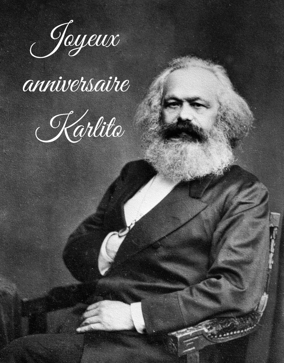 🥳 C'est le 207e anniversaire de notre cher Karl Marx aujourd'hui ! 

L'occasion de vous replonger dans la lecture de ses textes !

Retrouvez-les ici : editionssociales.fr/auteur/marx-ka…