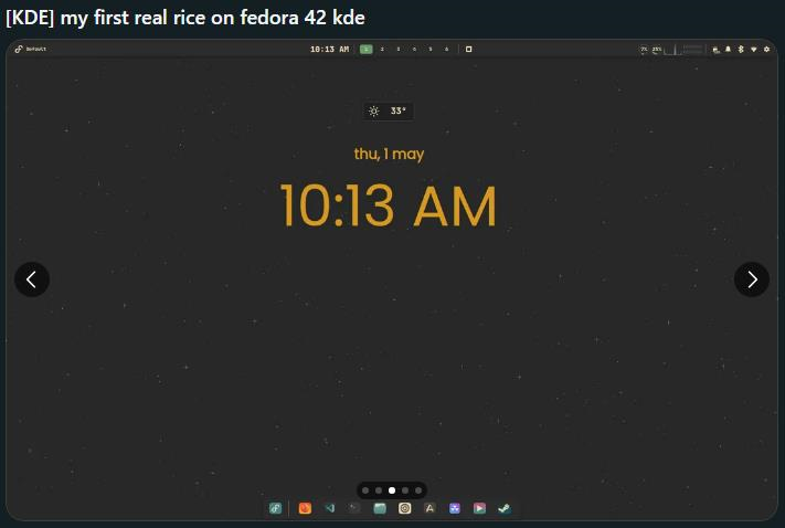 ideafella's tweet photo. IN THE LAST FEW DAYS...
They all changed to the #Linux #Fedora
Switch from #Windows10 (before #EOL, End of Life) #Windows11 #MacOS and join the #OSS community.
Say yes
#Privacy #Safety #Fun #Ricing #Linux #Free
Say no
#Ads #Tracking #Recall #MicrosoftAccount force creation! https://t.co/GDNgjOOYc8