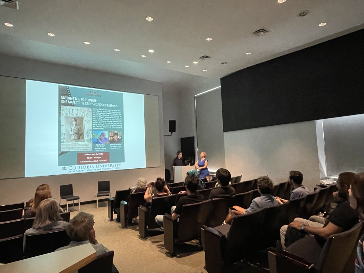 CU_SakipSabanci's tweet image. We ended the academic year with a fantastic event on the survival and resilience of Antoine Köpe and his family during the fall of the Ottoman Empire and the rise of modern Turkey.
Stunning visuals and moving stories—thanks to all who joined, and to @nefindinc & Edhem Eldem. 📸