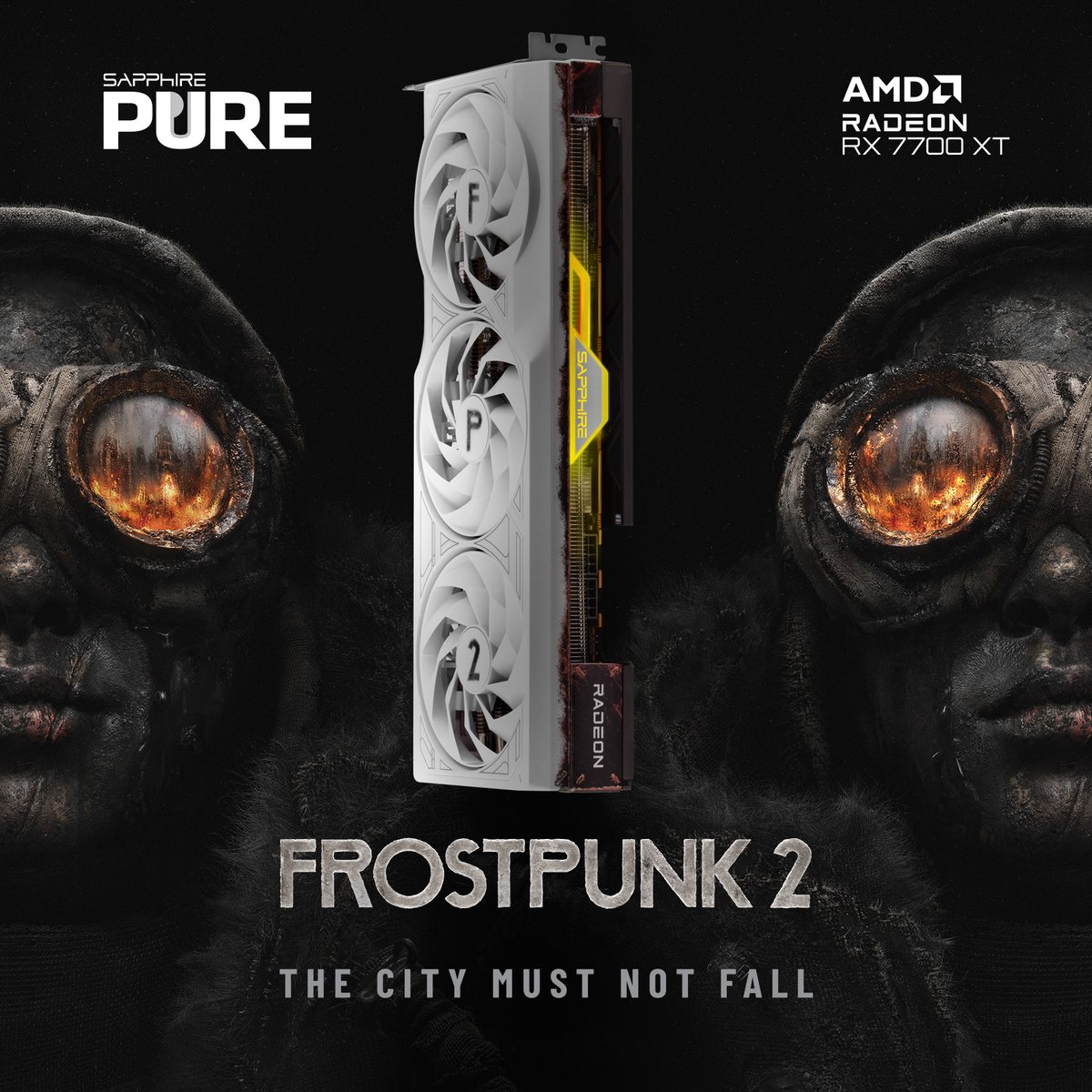 Last chance to snap up Monster Hunter Wilds from AMD’s participating retailers when you buy a SAPPHIRE PURE AMD Radeon RX 7700 XT Frostpunk 2 Edition! Get the Frostpunk 2 game in box alongside some exclusive FP2 enamel pins &amp; keycaps

Info: sapphirenation.net/25q1bundle