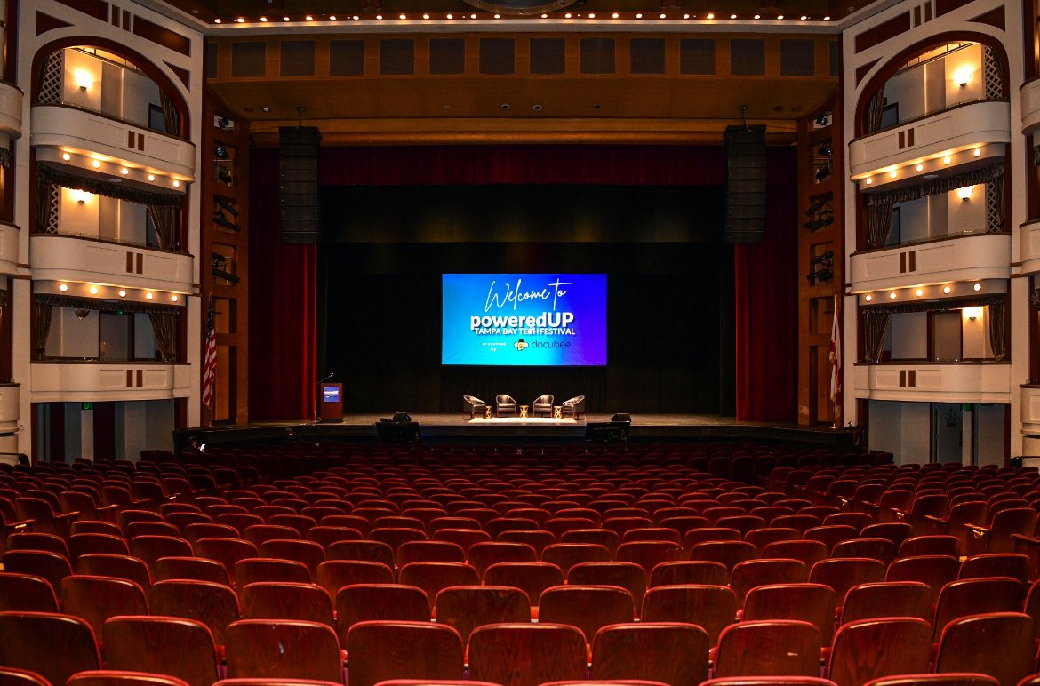 VIP is officially SOLD OUT!!!!

This is your warning that tickets are going quickly for our annual poweredUP Tampa Bay Tech Festival!

The Mahaffey Theater will be full on May 14 and you won't want to miss out!

Get your ticket now, before it's too late: lnkd.in/efd3ighm