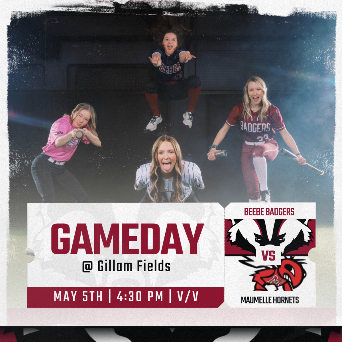 Gameday!! It’s going to be a beautiful day! Your Lady Badgers will take on Maumelle in their final home game of the year. These games will determine seeding for the state tournament! #bprd #alreadywritten #beebesb🥎