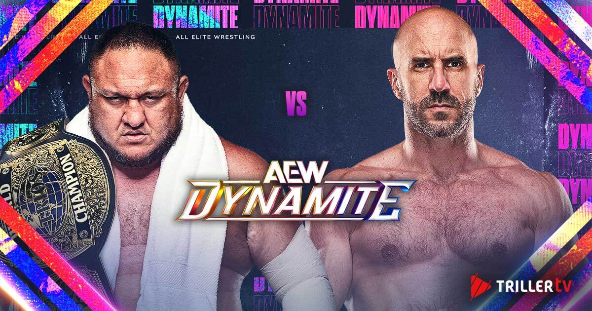 AEW is Beach Break bound, but first... a CLASH! 🤯 <a href="/SamoaJoe/">Samoa Joe</a> vs. <a href="/ClaudioCSRO/">Swiss</a> THIS WEDNESDAY.

📺 #AEWDynamite | LIVE | AEWplus on TrillerTV 

*Available in select international markets