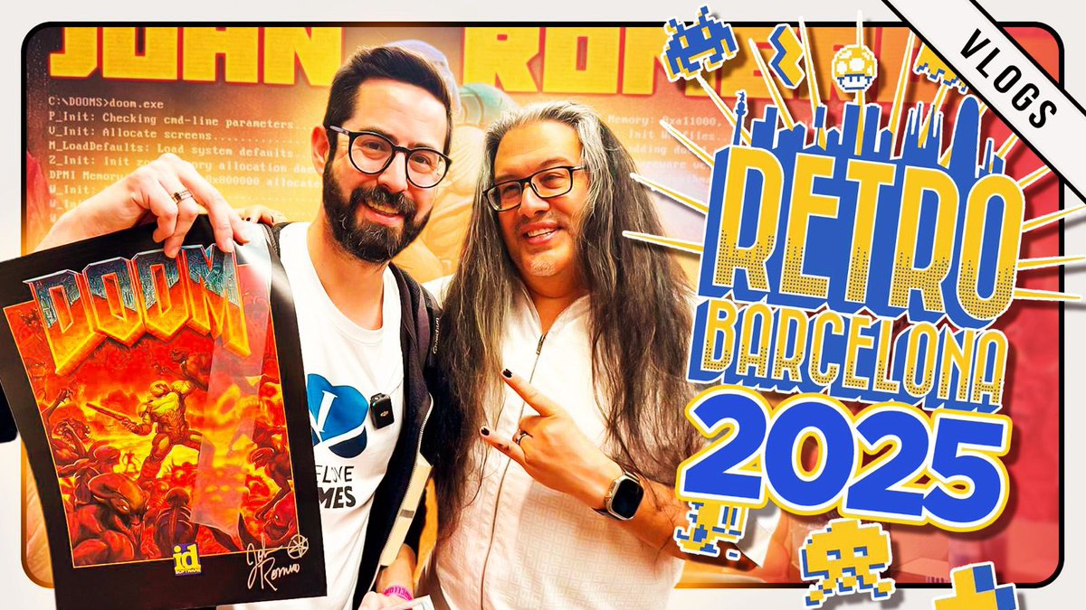 Increíble FIN de SEMANA el vivido en <a href="/RetroBarcelona/">RetroBarcelona</a> 2025. El mejor EVENTO posible para celebrar el 10 Aniversario. Aquí tenéis mi particular VLOG de la feria. Espero que os gusteee!!!

youtu.be/fDsv3YQ9jhg?si…

#Retrobarcelona2025 #RetroBarcelona