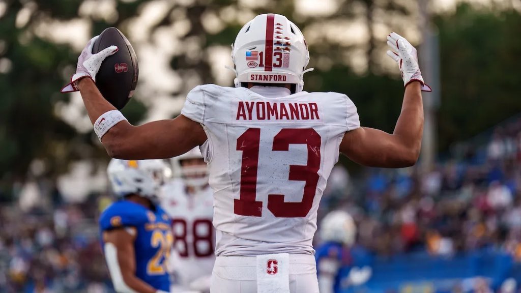 SleeperTitanUp's tweet image. I’ve seen people comparing Elic Ayomanor to AJ Brown, which would be the best case scenario for the #Titans.