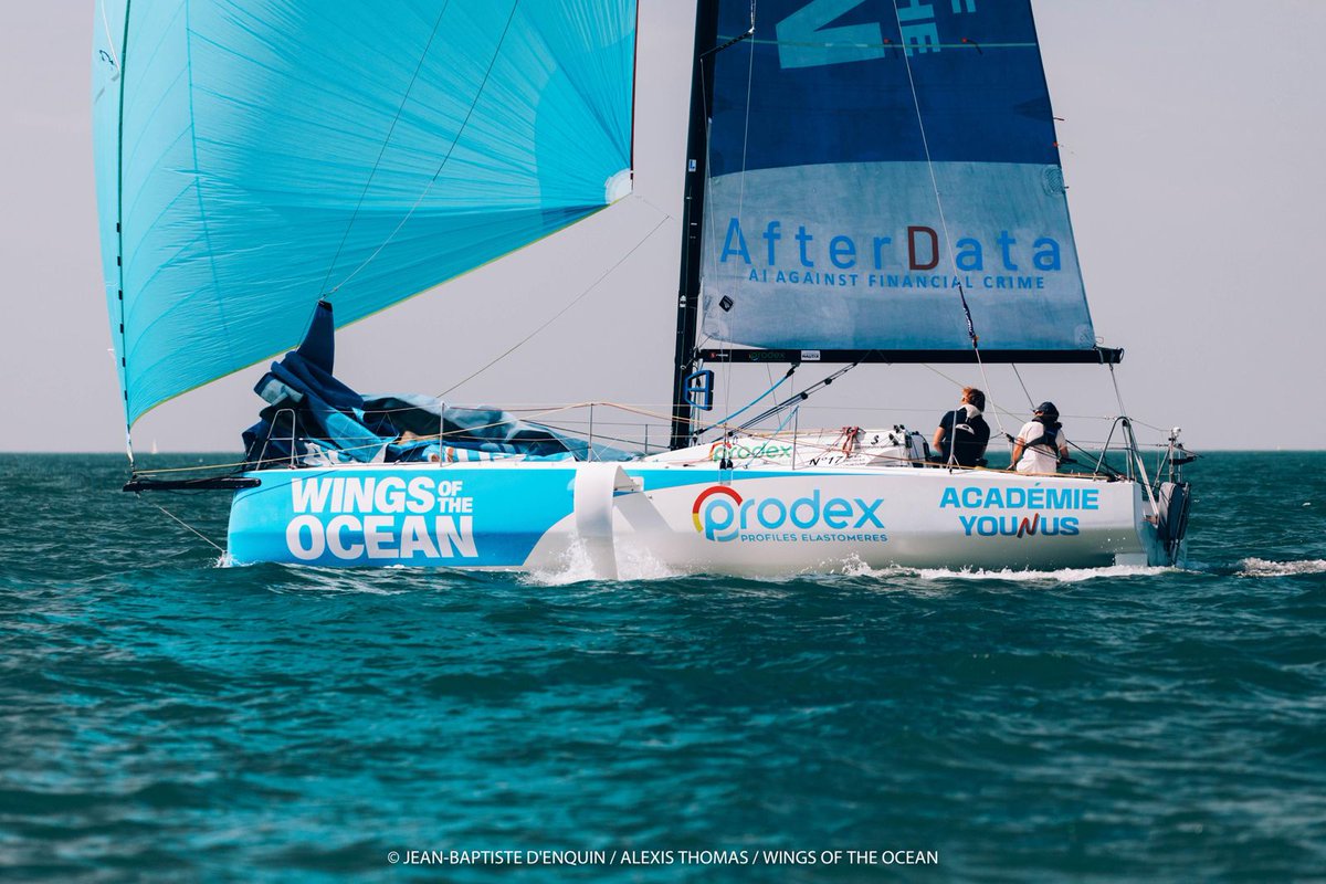baiedemorlaix's tweet image. « Ça peut se finir en grosse loterie ! », redoutent Pauline Courtois et Alexis Thomas, leaders de la Transat Paprec letelegramme.fr/sports/voile/c… via @LeTelegramme @TransatPaprec