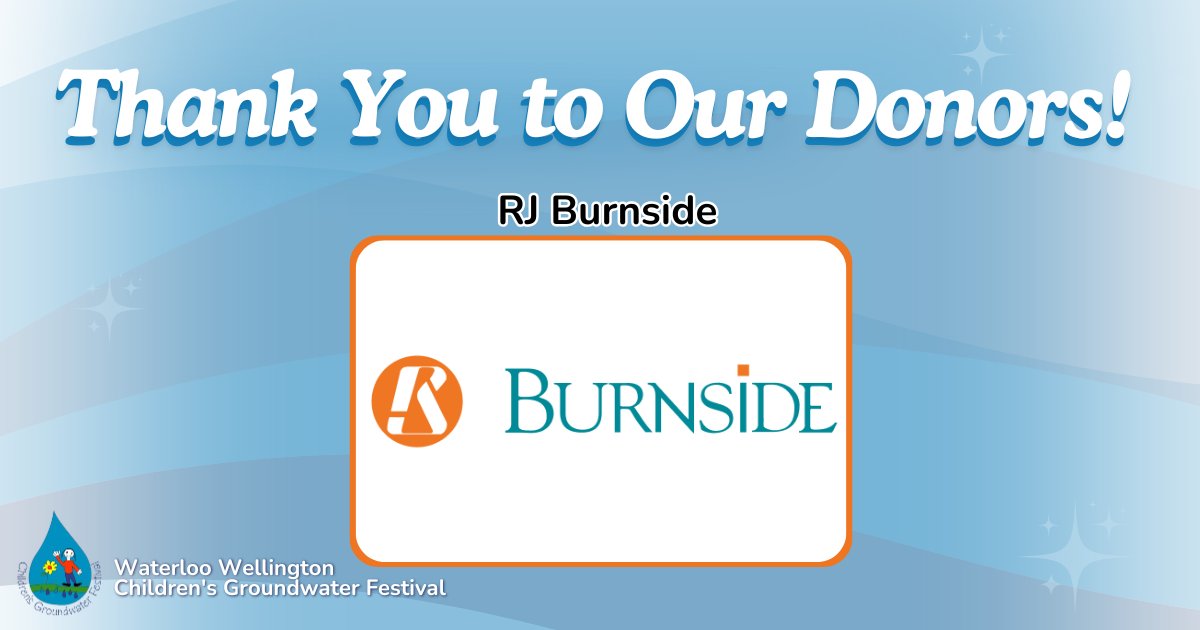 Happy Monday! A huge thank you goes out R.J. Burnside &amp; Associates Limited for their contributions to the festival! Learn more about them here: rjburnside.com 

Interested in supporting the festival?
Learn more here: wwcgf.ca/sponsors/