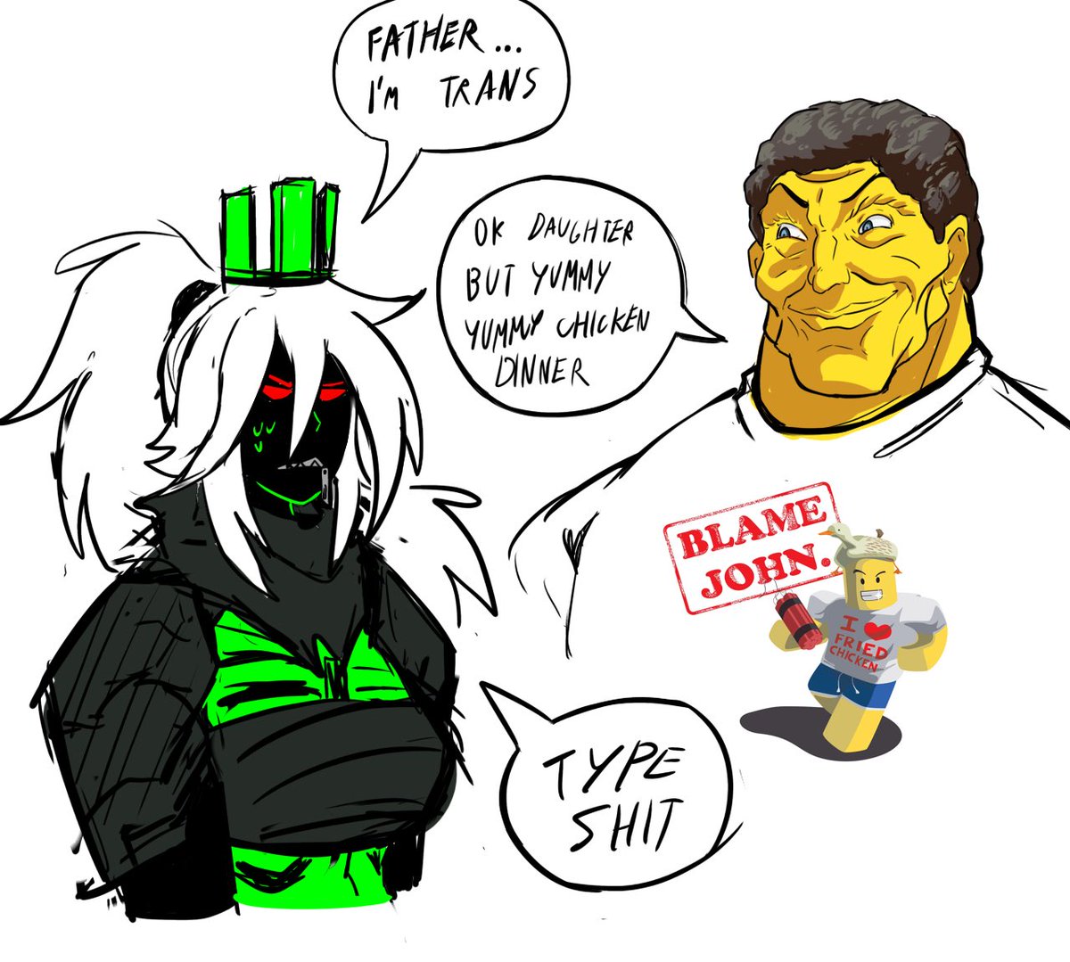 Just thought the “type shit” was funny
#ROBLOX #Forsaken
