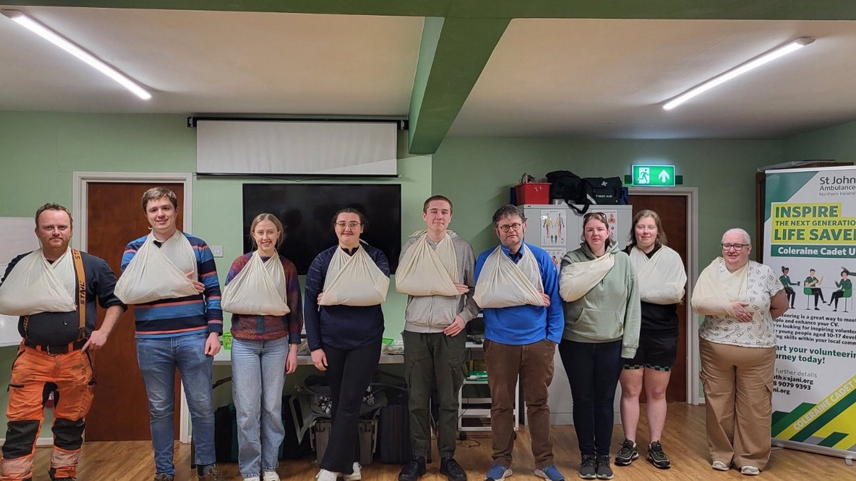 St. John Ambulance Coleraine tweet media