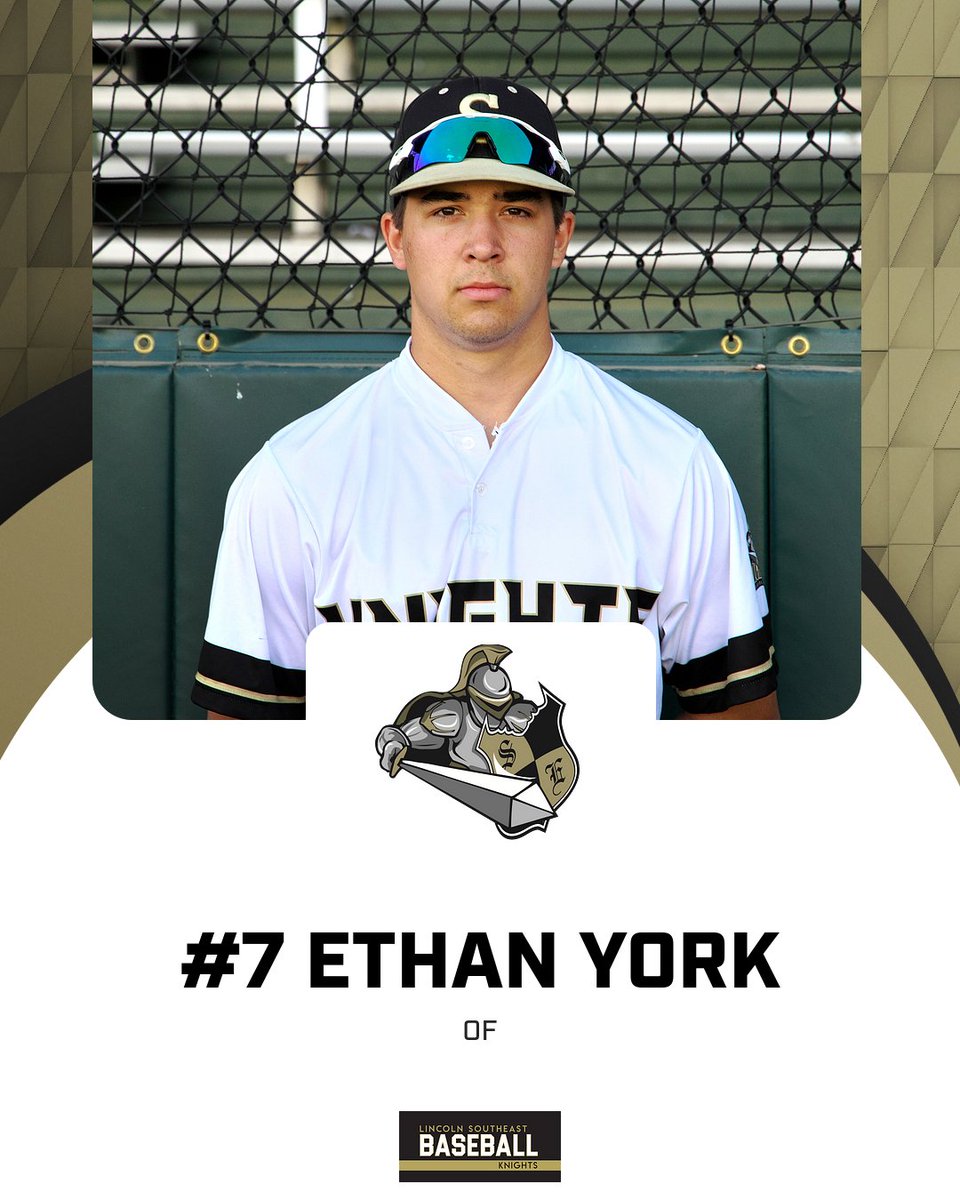 #7 Ethan York
Favorite MLB Team-  KC Royals
Favorite Athlete- AJ Green
Favorite Baseball Movie- The Sandlot
College Plans- play football @ Concordia