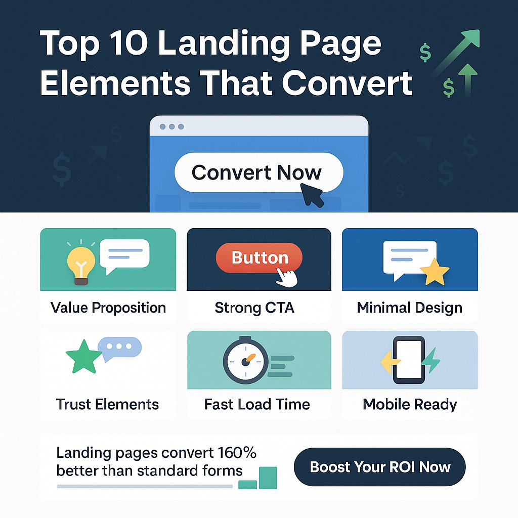 scarshdma's tweet image. 🔟 Top Landing Page Tips to Boost ROI:
💡 Clear Value
🎯 Strong CTA
✨ Minimal Design
✅ Trust Proof
⚡ Fast Speed
📱 Mobile Ready
Landing pages convert 160% better than forms.
Optimize now, drive results!
#DigitalMarketing #LandingPages #ROI #MarketingTips