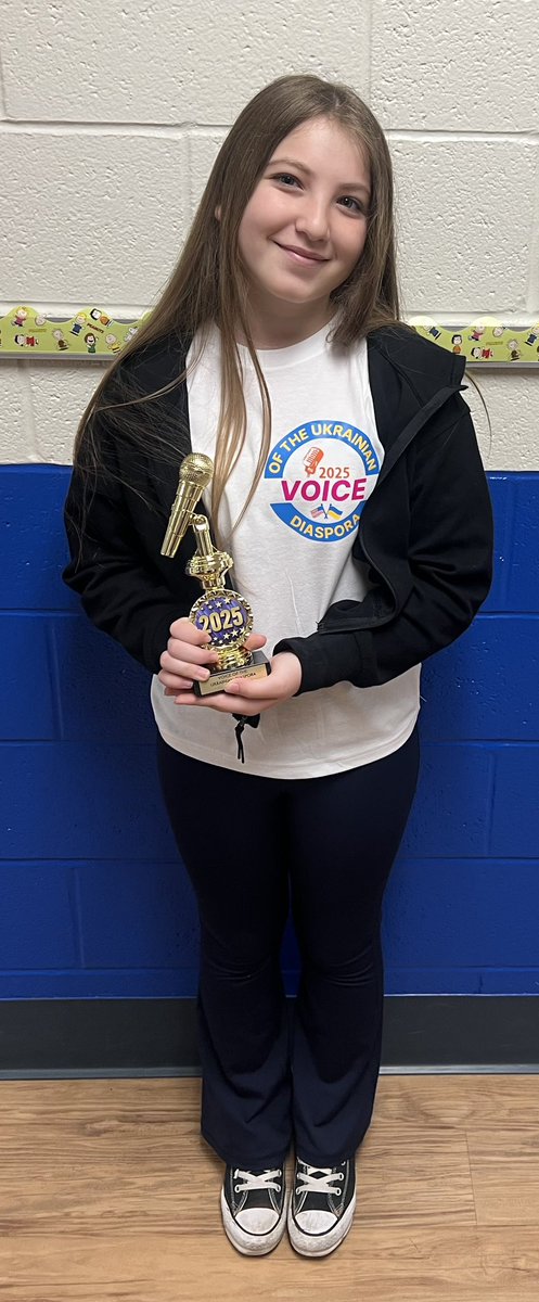 Congratulations to 5th grader Zlata Masendych for coming in 1st place in a Ukrainian singing contest in New York City this weekend!!! We are so proud of you! <a href="/BrunswickCSD/">BrunswickCitySchools</a>