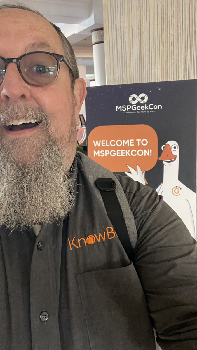 It’s #MSPGeekCon! Looking forward to a fun day of talks and speaking.