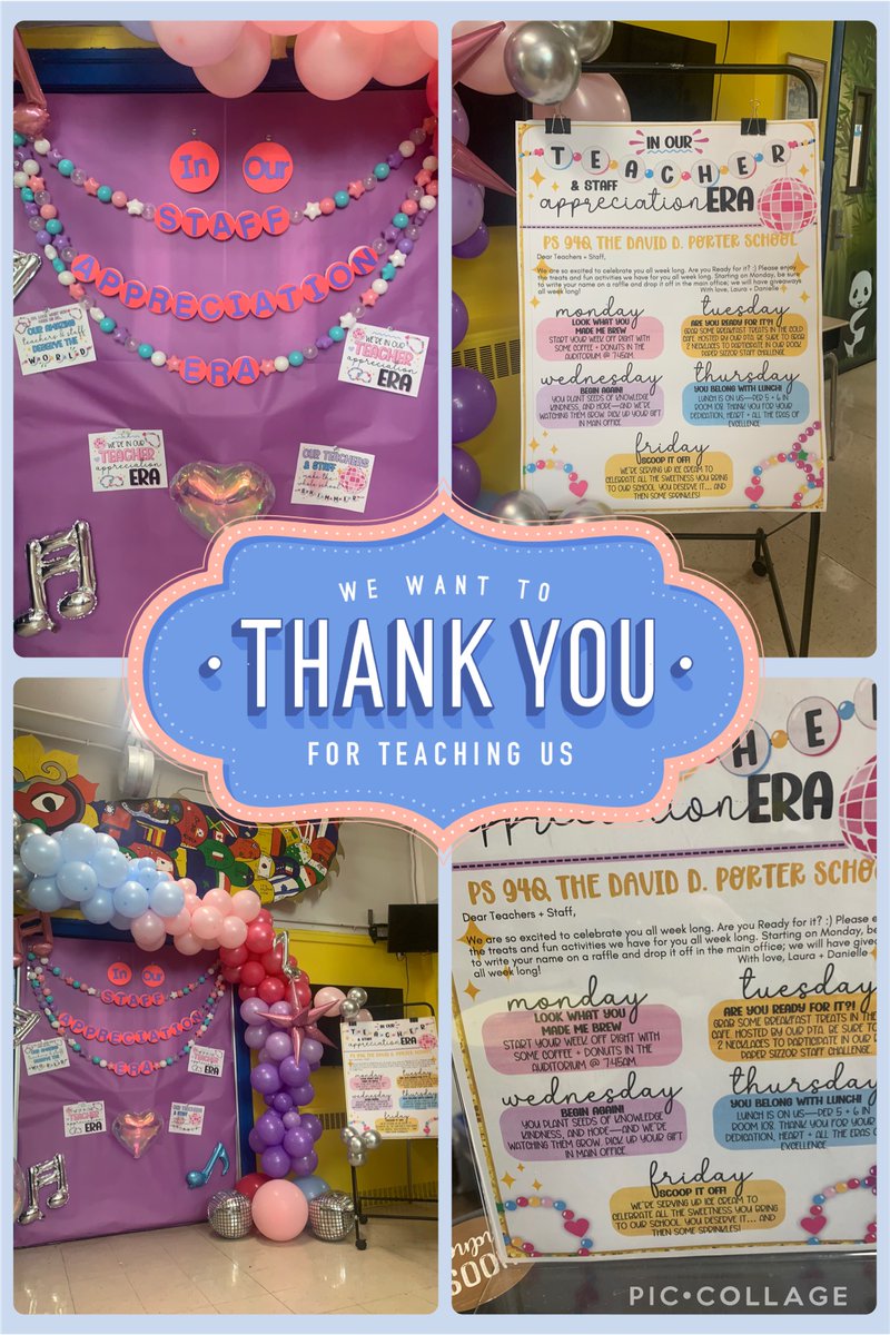 PS94 David D Porter (@ps94davidporter) on Twitter photo #TeacherAppreciationWeek! Your passion for teaching ignites our students love of learning! Thank you for your patience, kindness and dedication in shaping our future! ๐๐๐ <a href="/94QDavidDPorter/">Laura Avakians</a> <a href="/PTAofPS94Q/">PTA of PS94Q</a> <a href="/MrsQuartarone/">Danielle Quartarone</a> <a href="/D26Team/">District 26</a> <a href="/NYCSchools/">NYC Public Schools</a> #TeacherAppreciationWeek! Your passion for teaching ignites our students love of learning! Thank you for your patience, kindness and dedication in shaping our future! ๐๐๐ <a href="/94QDavidDPorter/">Laura Avakians</a> <a href="/PTAofPS94Q/">PTA of PS94Q</a> <a href="/MrsQuartarone/">Danielle Quartarone</a> <a href="/D26Team/">District 26</a> <a href="/NYCSchools/">NYC Public Schools</a>
