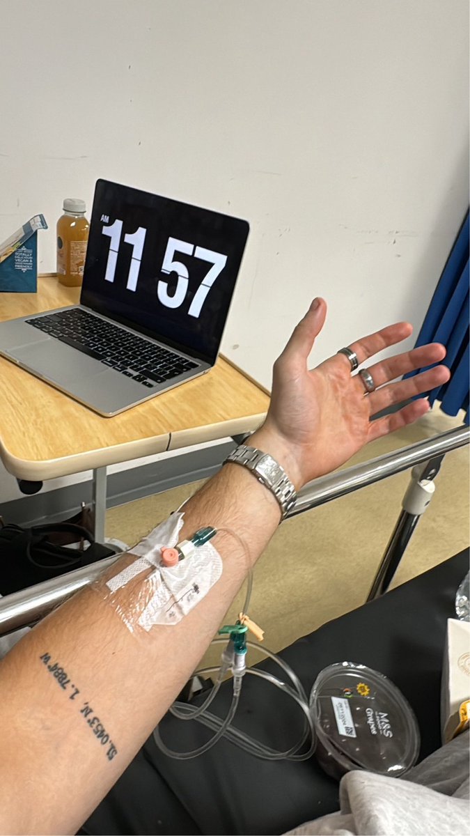 I went from signing my biggest business deal at The Shard… 

To being rushed into hospital with a pulmonary embolism an hour later.

No warnings. No symptoms. 22 years old.

Here’s what nearly dying taught me:

1. Health > Hustle. Nothing matters if you’re not here to enjoy it.