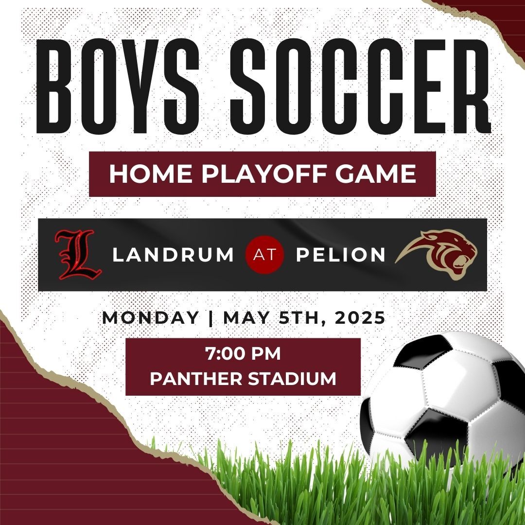 Boys Soccer Hosts First Round TONIGHT!! psqr.io/vRNbDn4KHy via <a href="/ParentSquare/">ParentSquare</a>