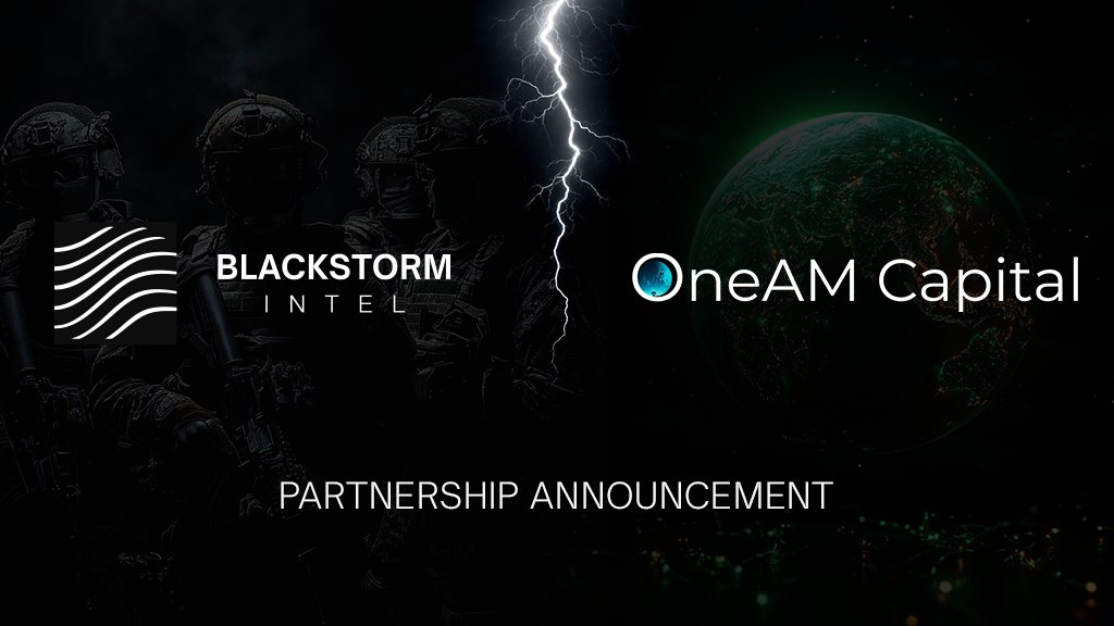 BlackStorm Intelligence (@blackstormintel) on Twitter photo BlackStorm Intel is proud to announce a partnership🤝 with <a href="/oneamcap/">OneAM Capital</a>, a pioneering blockchain venture capital fund. This collaboration aims to expand BlackStorm's client network and enhance OneAM Capital's investment security in the Web3 sector.🛡️
By combining BlackStorm's BlackStorm Intel is proud to announce a partnership🤝 with <a href="/oneamcap/">OneAM Capital</a>, a pioneering blockchain venture capital fund. This collaboration aims to expand BlackStorm's client network and enhance OneAM Capital's investment security in the Web3 sector.🛡️
By combining BlackStorm's