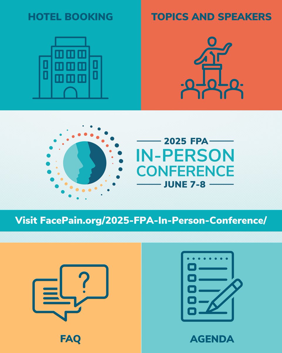 UMN Medical School (@umnmedschool) on Twitter photo Faculty from <a href="/umnneurosurgery/">U of M Neurosurgery</a> will be speaking at the 2025 #FacialPain Association In-Person Conference!
š June 7-8
š Graduate by Hilton Minneapolis
Register at: bit.ly/4hZnYXf.
| <a href="/facialpainassoc/">Facial Pain Association</a> Faculty from <a href="/umnneurosurgery/">U of M Neurosurgery</a> will be speaking at the 2025 #FacialPain Association In-Person Conference!
š June 7-8
š Graduate by Hilton Minneapolis
Register at: bit.ly/4hZnYXf.
| <a href="/facialpainassoc/">Facial Pain Association</a>
