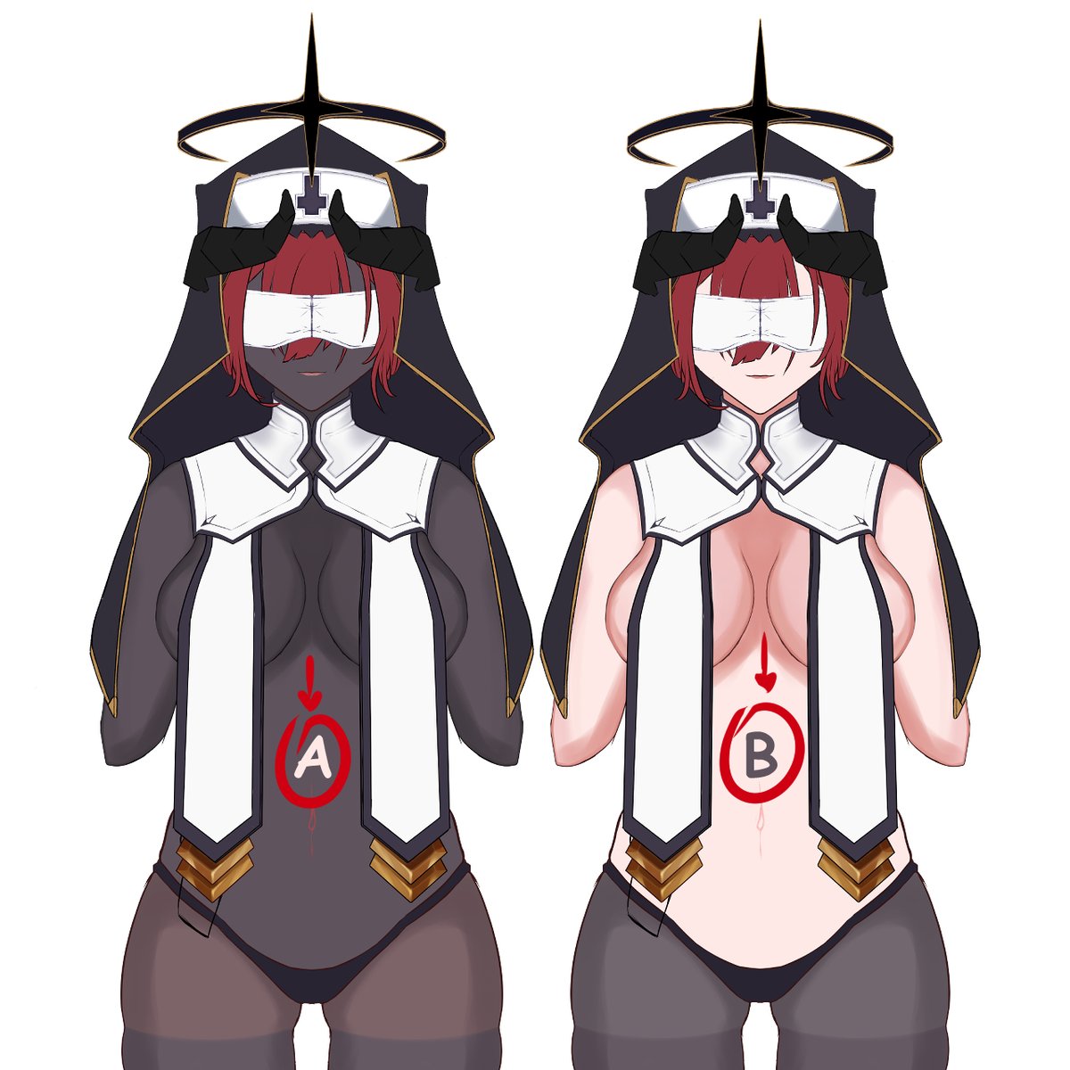 MrSnakeVT's tweet image. Chale no puedo dormir! me encantan las dos, pero todavía no decido qué color le queda mejor. 

a ustedes cuál les gusta más?

#vtuber #art #VtuberEs #anime #VtuberUprisings