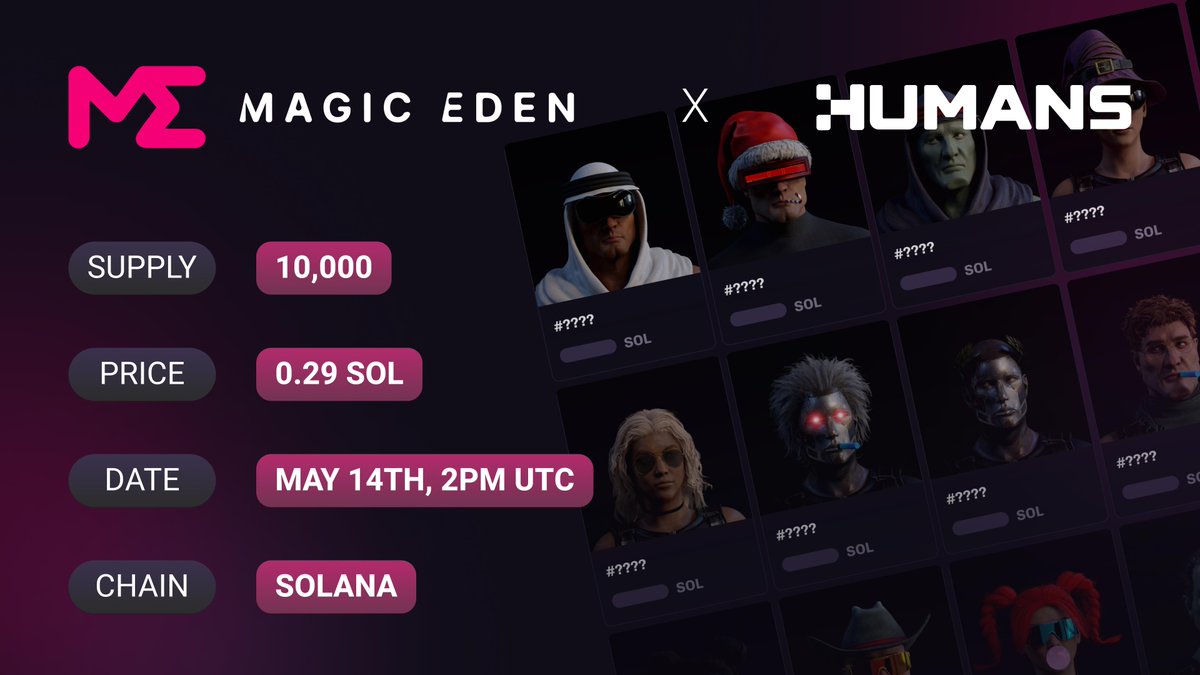 EDEN (@edendotgame) on Twitter photo We are excited to announce our partnership with <a href="/MagicEden/">Magic Eden 🪄</a>
Together we will add Magic to Eden. We are excited to announce our partnership with <a href="/MagicEden/">Magic Eden 🪄</a>
Together we will add Magic to Eden.
