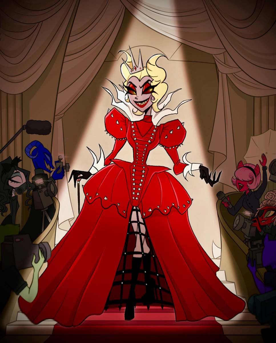 I’m not drawing as much as I’d like to but I got inspired by lady Gaga’s performances (cause I watch them 24/7)this is for the hell’s gala (background’s not mine)