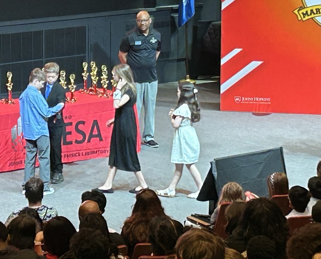 🎉 Huge congrats to our Deale MESA Team for winning 2nd place at the MD State MESA Day at JHU APL! 🥈👏 Their creativity, collaboration &amp; community impact shined thanks to the amazing leadership of Ms. Bell &amp; Ms. Rulapaugh! 🦅 #DealeEaglesSOAR #AACPSawesome #BelongGrowSucceed