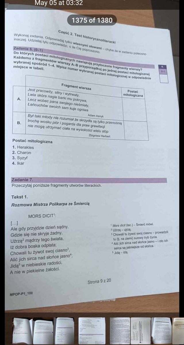 Makor321's tweet photo. Czyli sławny arkusz który wyciekł około 3:30 okazał się być prawdą :D 

#matura2025 #matura #przecieki https://t.co/u25tzrTDMh