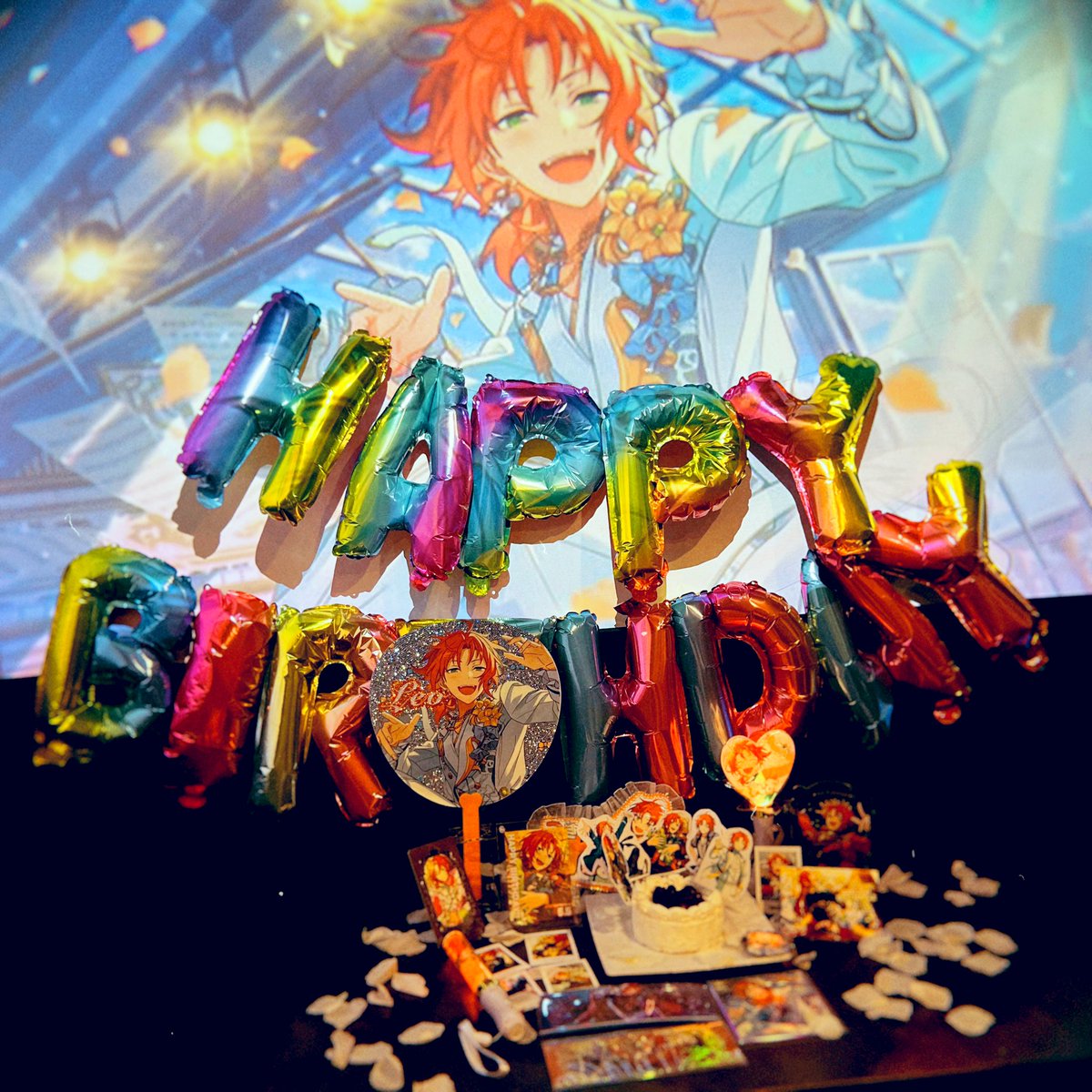 pornoperfume's tweet photo. #月永レオ誕生祭2025 
れおきゅん、バースデー💋💋💋💋
友だちの手作りシリーズがすきすぎる
すごすぎるまじですごすぎる！！！！！！！！！
可愛すぎて始終テンション爆上げやった https://t.co/apZurBhQsB