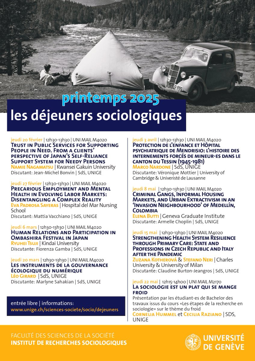 Join us this Thursday at the <a href="/UNIGEnews/">Université de Genève</a> for a discussion of my recent research on gang-controlled informal housing markets and urban extractivism in Colombia!

💬 Discussed by Armelle Choplin
📍 Thursday 8 May 2025 - 12h30-13h30
🏫 Uni Mail, salle M 4020

lnkd.in/eEA_g6fE