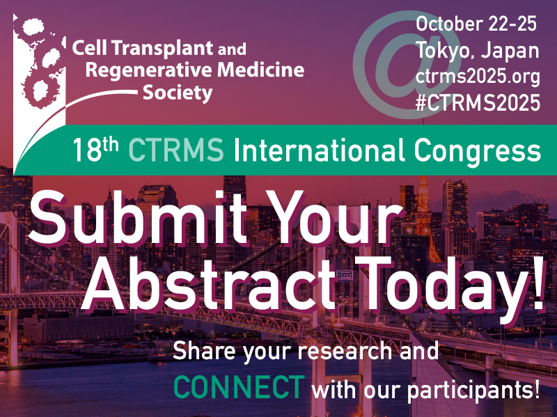 🌟 Don’t miss your chance to showcase your research at #CTRMS2025!
Join us in the vibrant city of Tokyo, Japan for an unforgettable experience.
📅 Abstract submission deadline: June 1st
ctrms2025.org