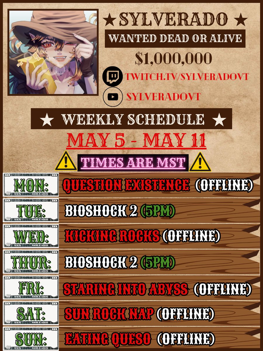 Howdy friends! I hope y'all are all doing well! Here is this weeks schedule, nothing too crazy going on, but would love your company on the trails!