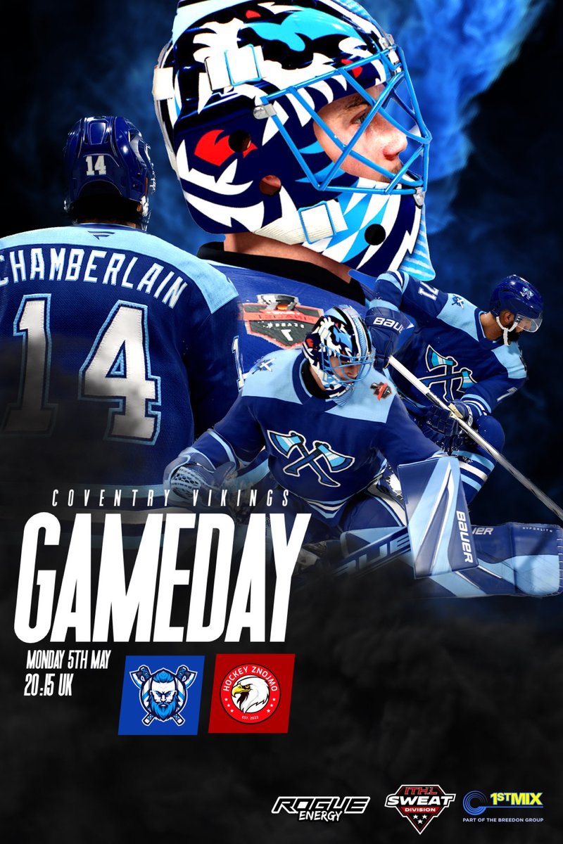 ITS GAMEDAY! 🚨🏒
We kick off our season against Hockey Znojmo tonight!

Live on twitch: Covikingsgroup