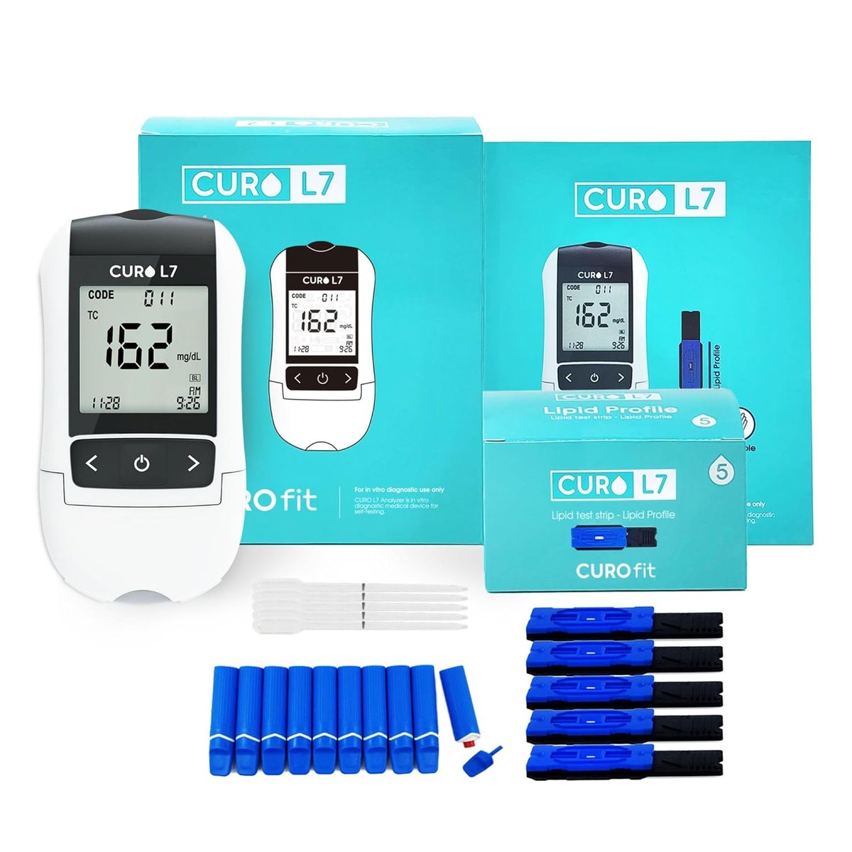 BuyverseBazar's tweet image. CURO-L7 Professional Grade Blood Cholesterol Testing with Home KIT - All-in-One Test Device, 

Amazon Sponsored: 
amzn.to/44TE2qq

#CholesterolTesting
#HomeHealthTesting
#BloodTestingKit
#HeartHealthMonitoring
#WellnessAtHome 
#sundayvibes 
#WeAllBleedBlue
