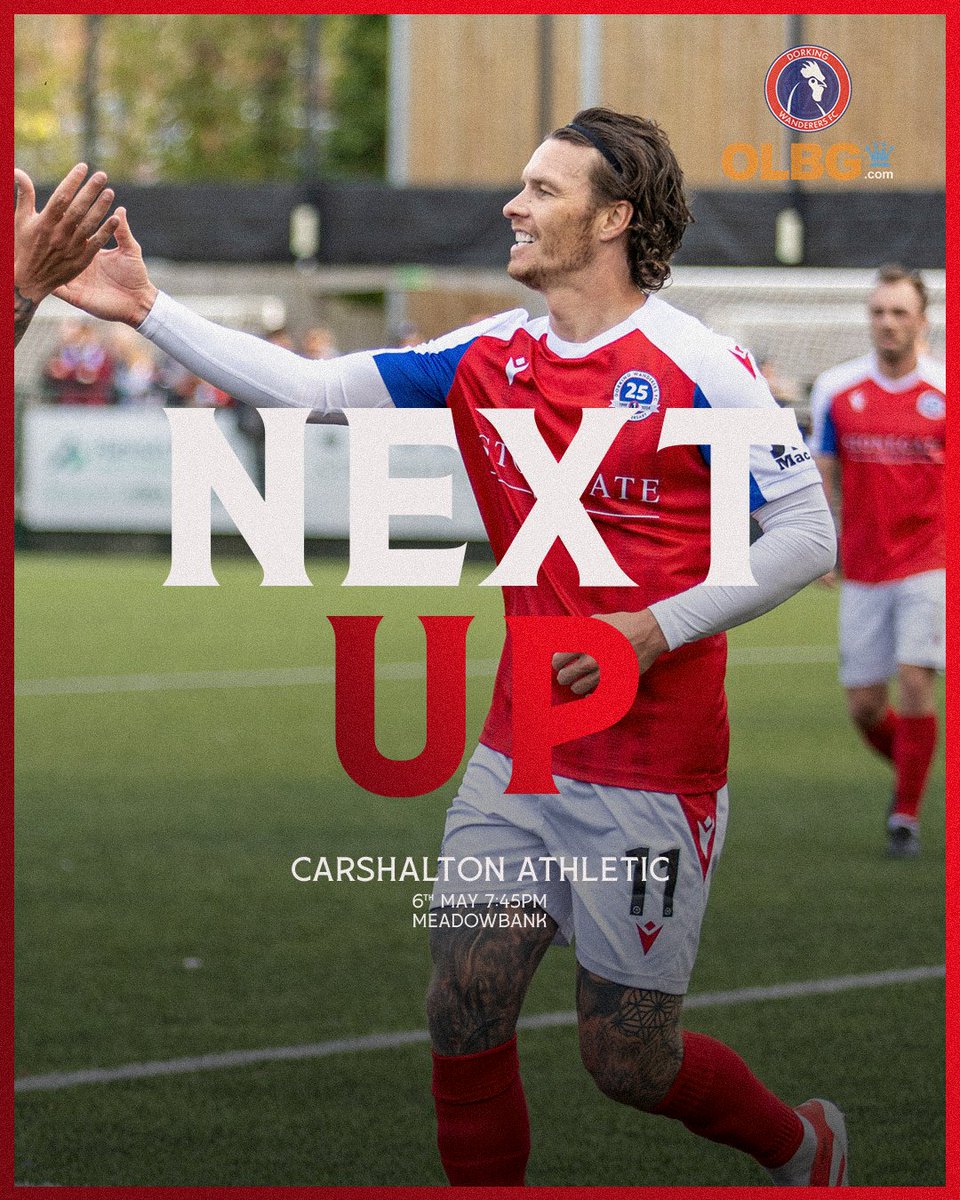 FREE ENTRY FOR ALL 🎟️

We'd like to confirm that tomorrow's Surrey Senior Cup Semi-Final fixture versus <a href="/CarshaltonA_FC/">Carshalton Athletic FC</a> is free for ALL supporters. 

Turnstiles and Taverns-To-Go FanZone open from 6pm 🕕