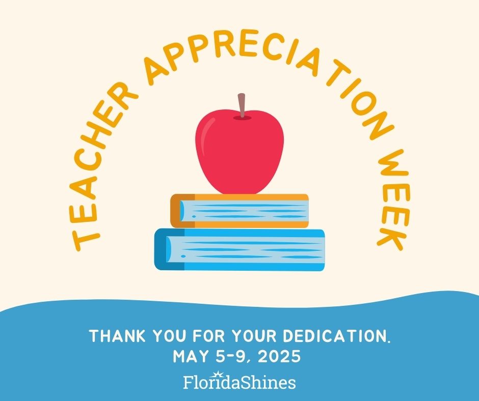 This is #TeacherAppreciationWeek! FloridaShines celebrates the educators who inspire, guide, and shape the future—one student at a time. Thank you for your dedication and passion!