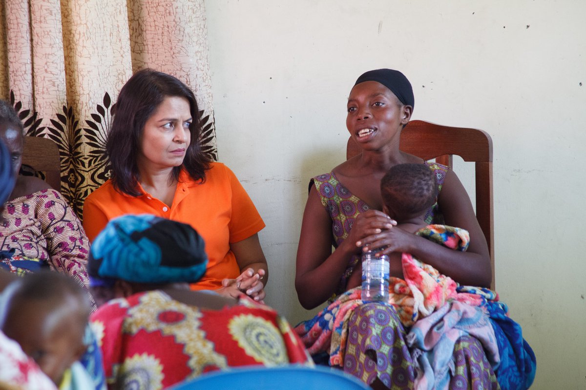 caredrc's tweet image. From April 29–May 2, @CARE’s Chief Humanitarian Officer, @Deepmala_Mahla , visited eastern #DRC amid rising conflict.
📝 Read more: care.org/news-and-stori…