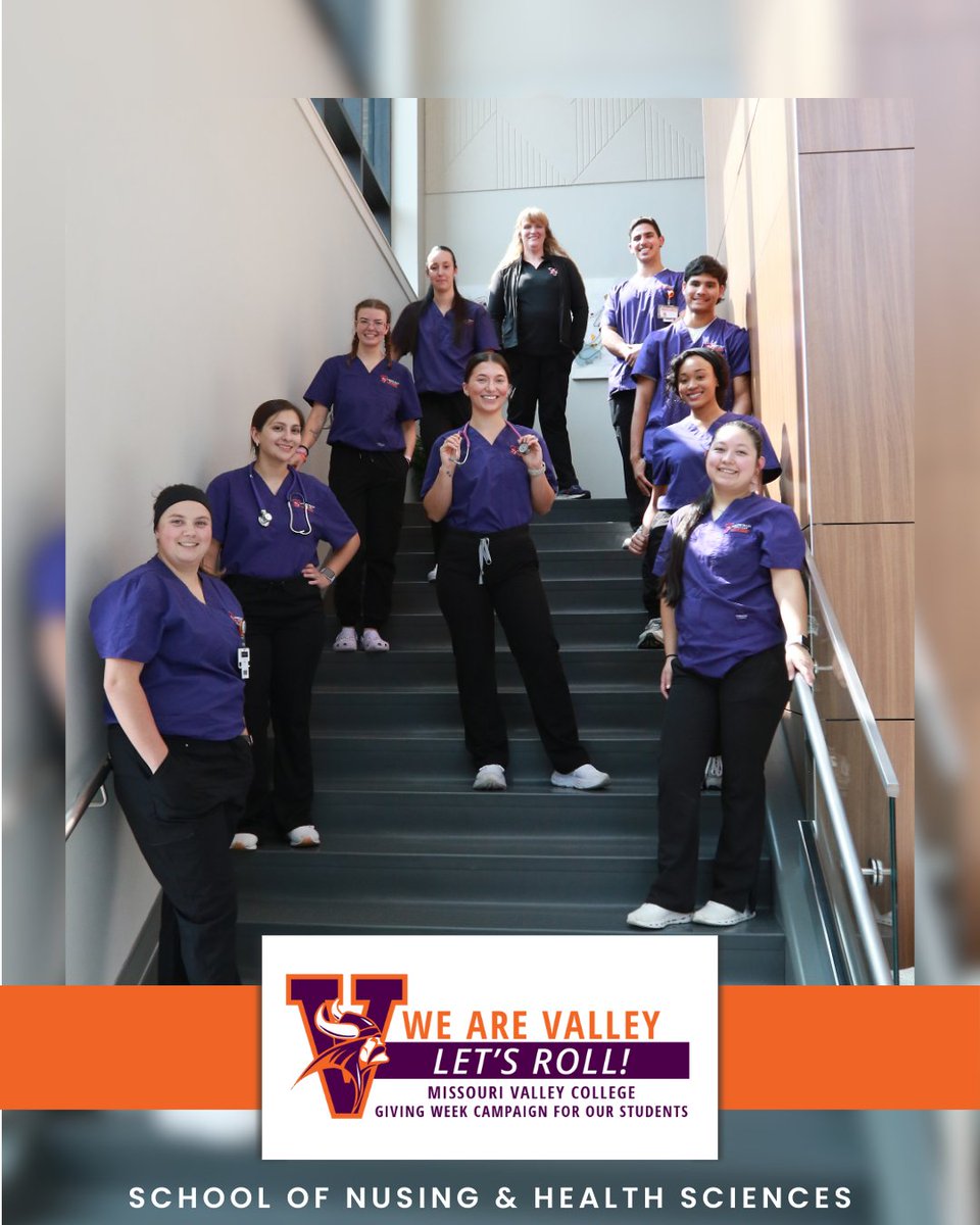 MVC Giving Week continues as we highlight the School of Nursing &amp; Health Sciences. Join us in supporting the voyage of our future health care professionals.

We are Valley! Let’s Roll!

Donate Today! host.nxt.blackbaud.com/donor-form/?sv…