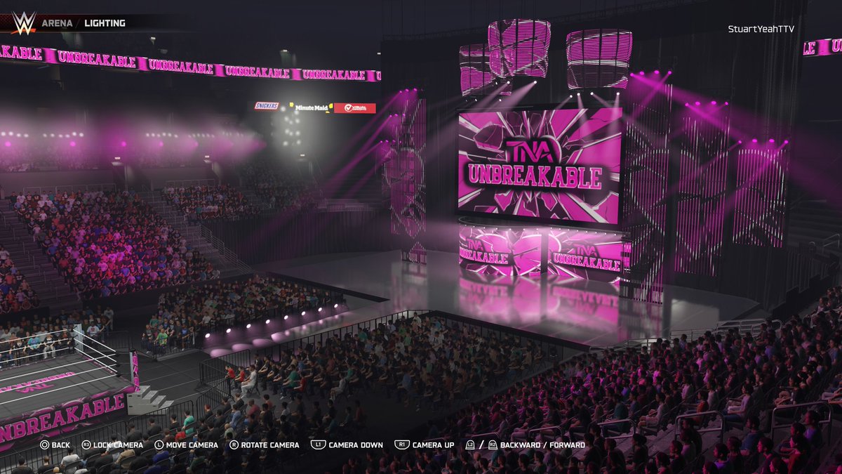 StuartYeah's tweet photo. Created a new account for WWE 2K25 creation uploads!!
Here's a reimagined TNA Unbreakable!!
#WWE2k25 Community Creations Tags: #StuartYeah #Unbreakable #TNA https://t.co/dM76qmcdlg