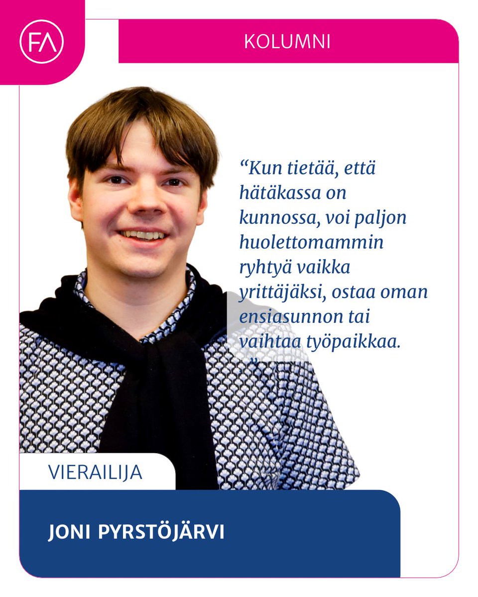 ”Lapsen Säästöstartti olisi valtavan tasa-arvoistava toimi, joka mahdollistaisi vaurastumisen jokaiselle riippumatta lähtökohdista. 

👉Se vahvistaisi omistamisen ja sijoittamisen kulttuuria Suomessa, kun kaikki perheet saisivat tasapuoliset lähtökohdat.”

finanssiala.fi/kolumni/nuoren…