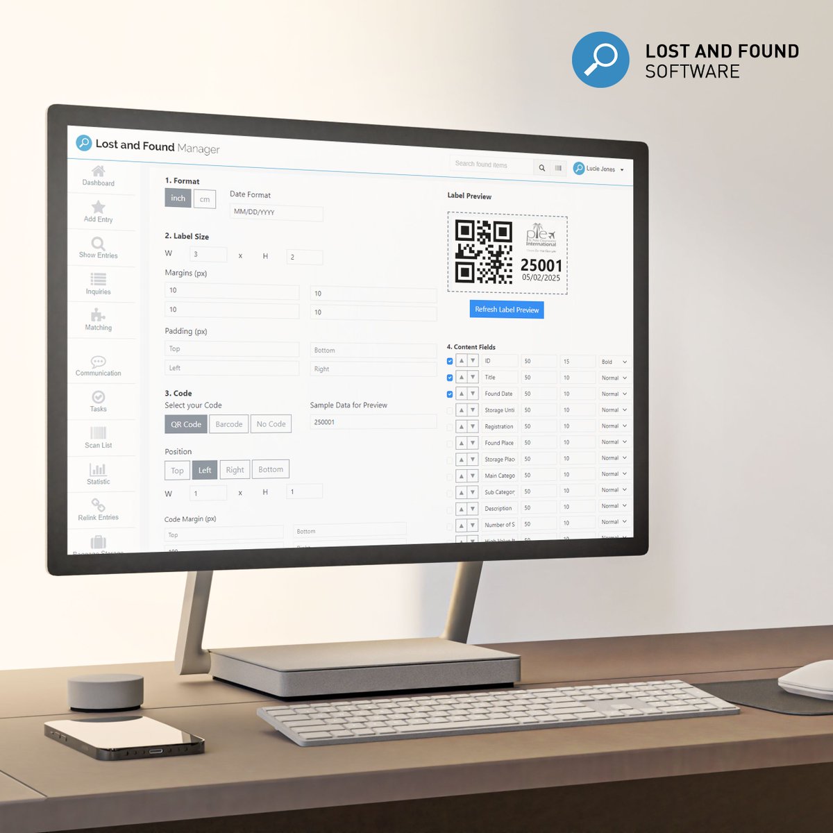 Lost and Found Software tweet media