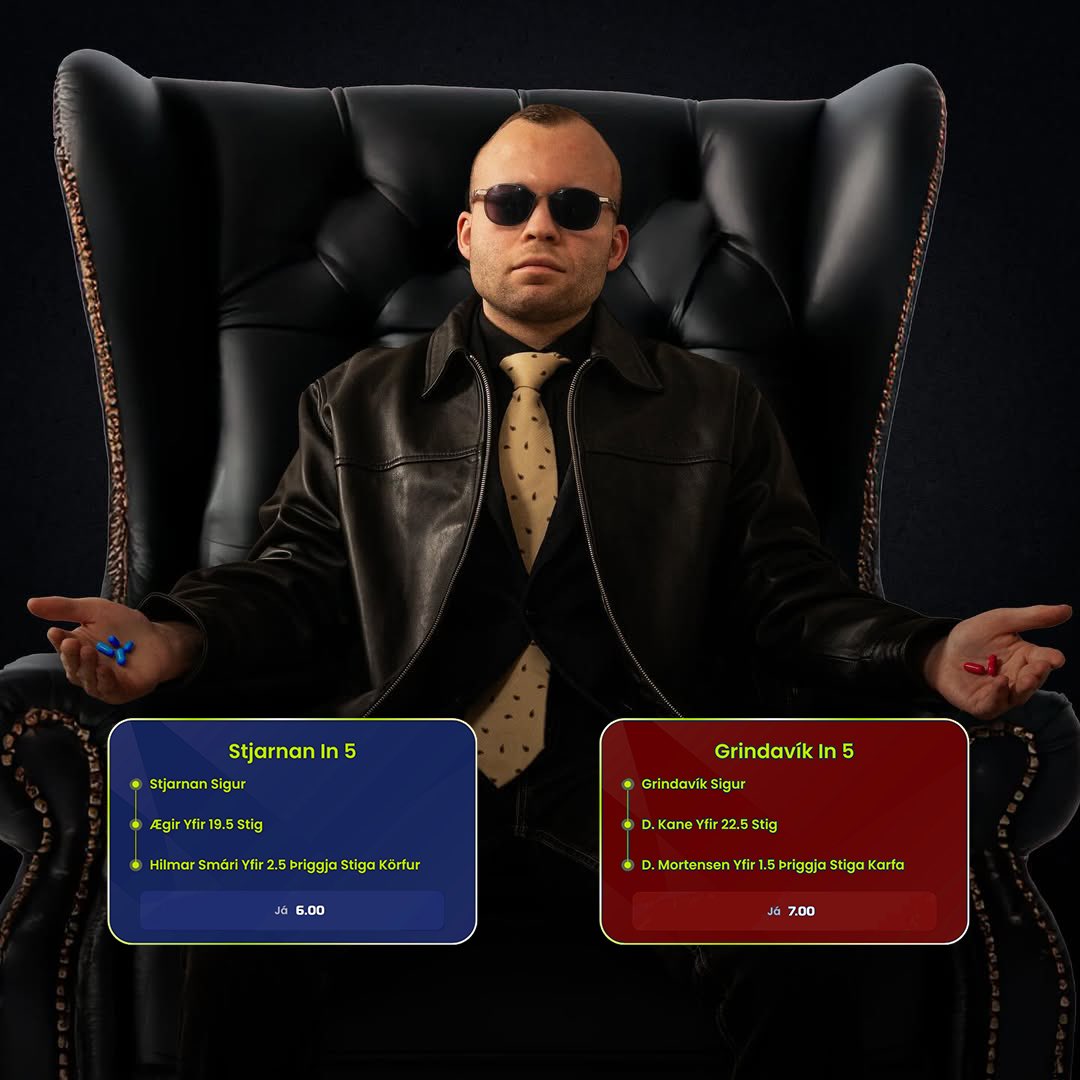 Admin specials fyrir kvöldið.