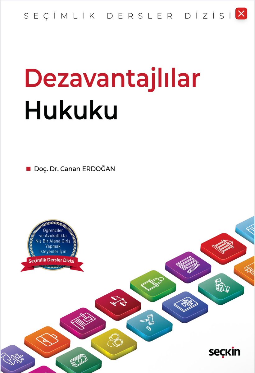 pltcnn's tweet photo. Fakültemizde seçmeli ve lisansüstü olarak verdiğim Dezavantajlılar Hukuku dersime ilişkin hazırladığım kitabım yayınladı. 
Herkese faydalı olması temennisiyle…

https://t.co/dmvFKanKoG https://t.co/6HNHpJEfvp