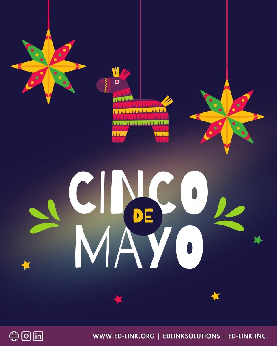 Cinco de Mayo reminds us that strength comes from standing together. Let’s celebrate heritage and history with heart. 🇲🇽❤️ 

#cincodemayo #EdLink #Education #StudentSuccess #EdLeaders #EdSolutions #Teachers #Leaders