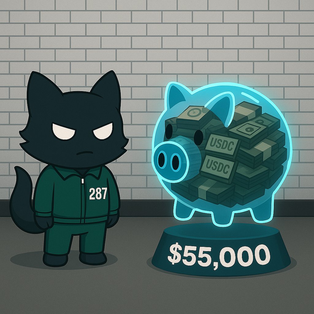 FoxariaHQ's tweet photo. 🏆 Foxaria Games Prize Pool will starts at $5,000!

25% of every Shadow mint boosts it 💥
10,000 Shadows. Up to $55,000 Prize Pool.

The more we are, the bigger the win. https://t.co/JubowZJT8V