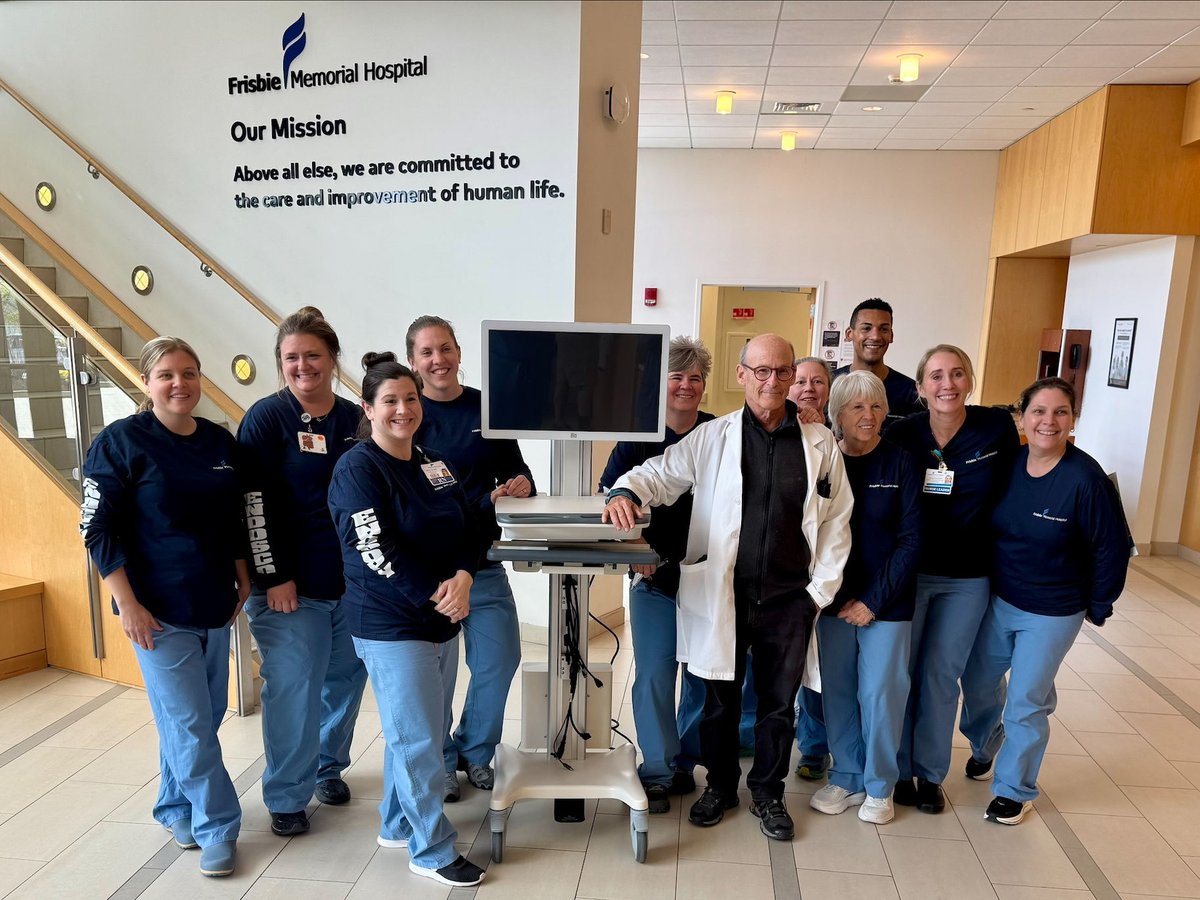 The MiVu™ Mucosal Integrity Testing System was just implemented for Dr. Robert Ruben and the gastroenterology team <a href="/FrisbieMemorial/">Frisbie Memorial</a> Hospital in Rochester, New Hampshire.  

Discover MiVu: okt.to/NQyi0e

#MucosalIntegrity #MiVu #NewstoShare
