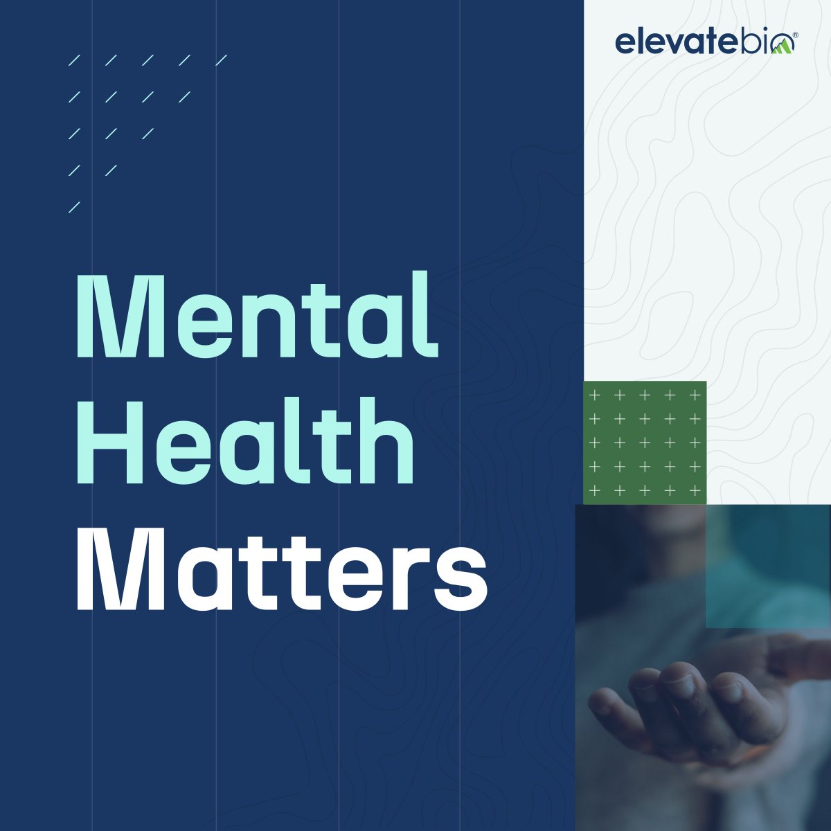 At ElevateBio, we recognize that working together as a team is vital for our success. This #MentalHealthAwarenessMonth, we are reminded of the importance of supporting our team by promoting healthy work life balance.