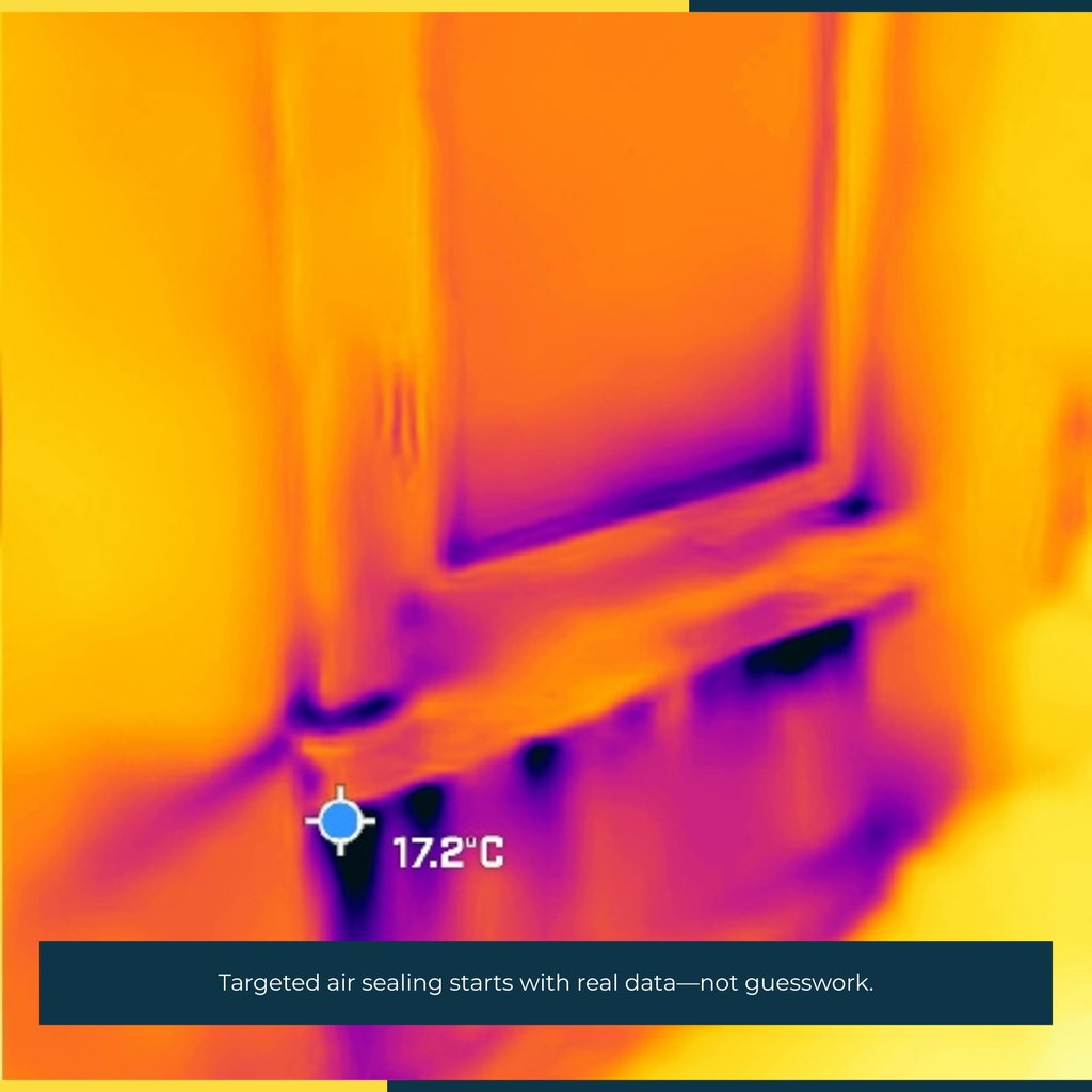 Building Up (@buildingupto) on Twitter photo Stop Guessing. Start Sealing.
The Before and After? Proof that targeted air sealing works.
That red thing? It’s a blower door.
The orange glow? Thermal imaging in action.
🏡 Get air tight the right way.
📞 Dominic Long | 647-570-3463 | dominic@buildingup.ca Stop Guessing. Start Sealing.
The Before and After? Proof that targeted air sealing works.
That red thing? It’s a blower door.
The orange glow? Thermal imaging in action.
🏡 Get air tight the right way.
📞 Dominic Long | 647-570-3463 | dominic@buildingup.ca
